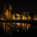 Amsterdam nocą