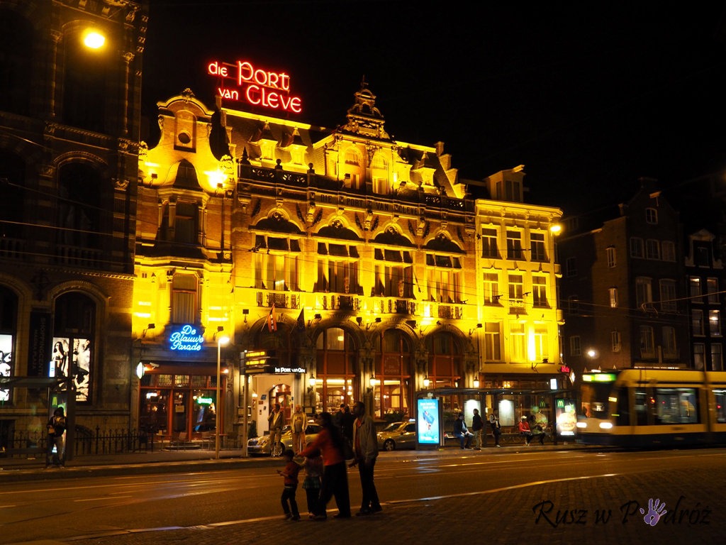 Amsterdam nocą