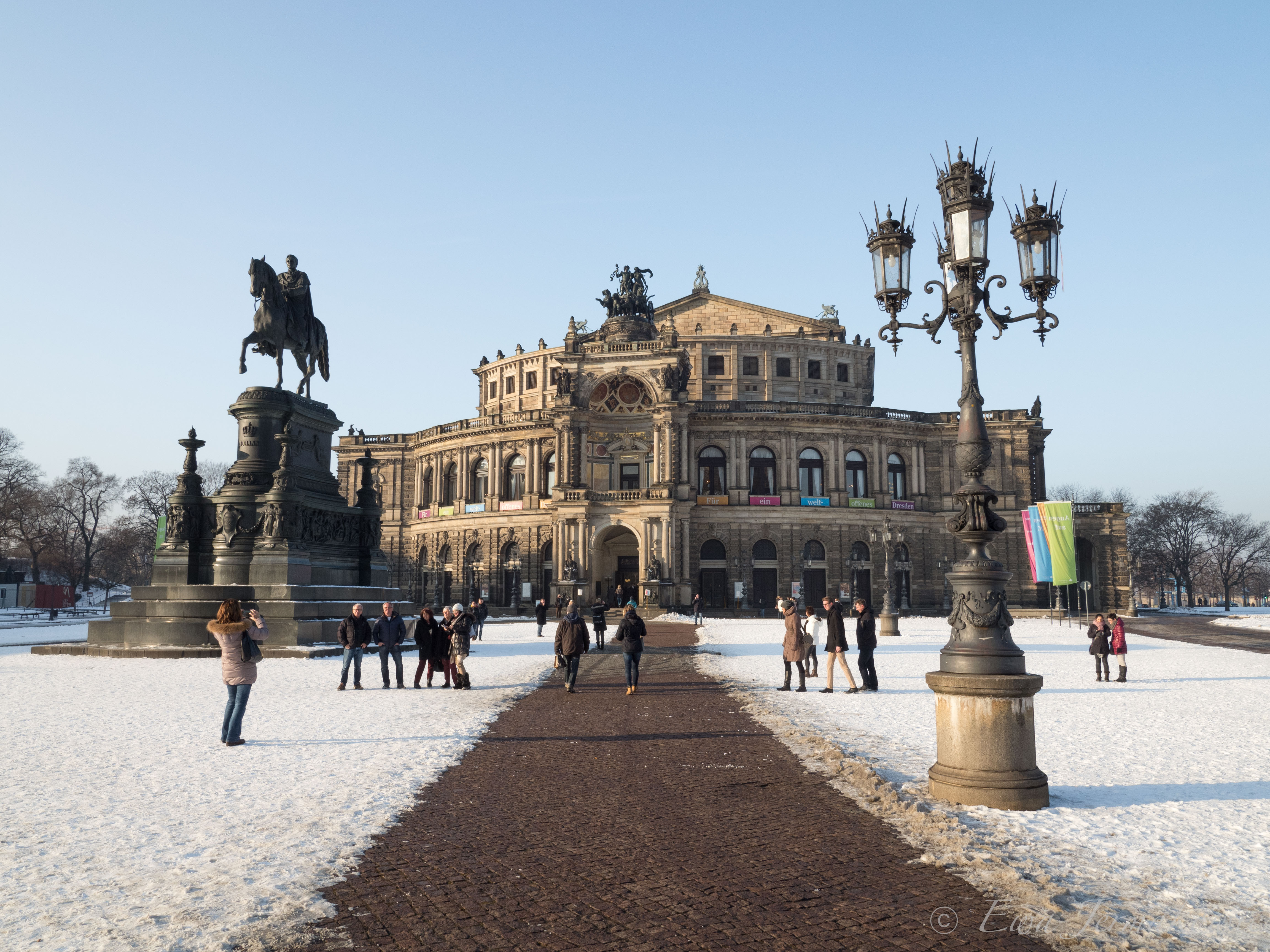 Przepiękny budynek Semper Opera House